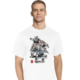 ShirtPunch Ninja Turtles Sumi-e, view 4