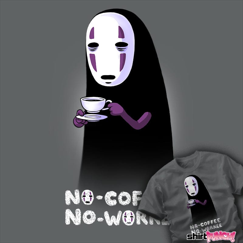 ShirtPunch No Face, No Coffee