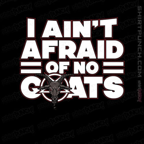 ShirtPunch No Goats