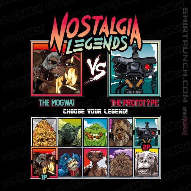 ShirtPunch Nostalgia Legends