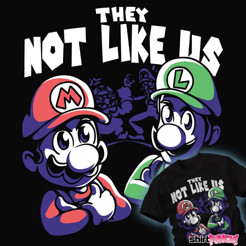 ShirtPunch Not Like Bros