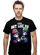 ShirtPunch Not Like Bros, view 2