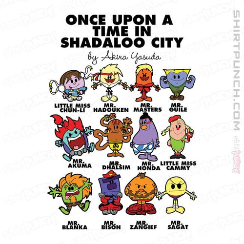 ShirtPunch Once Upon A Time In Shadaloo