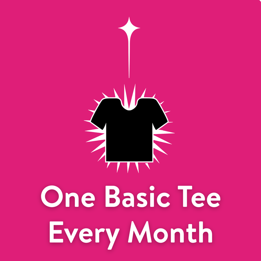 ShirtPunch One Basic Tee Monthly Subscription
