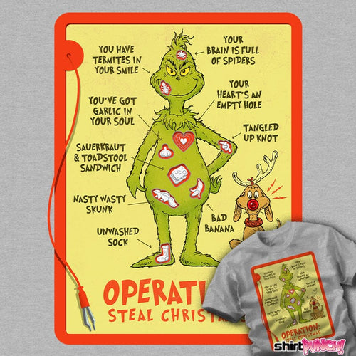 ShirtPunch Operation Steal Christmas
