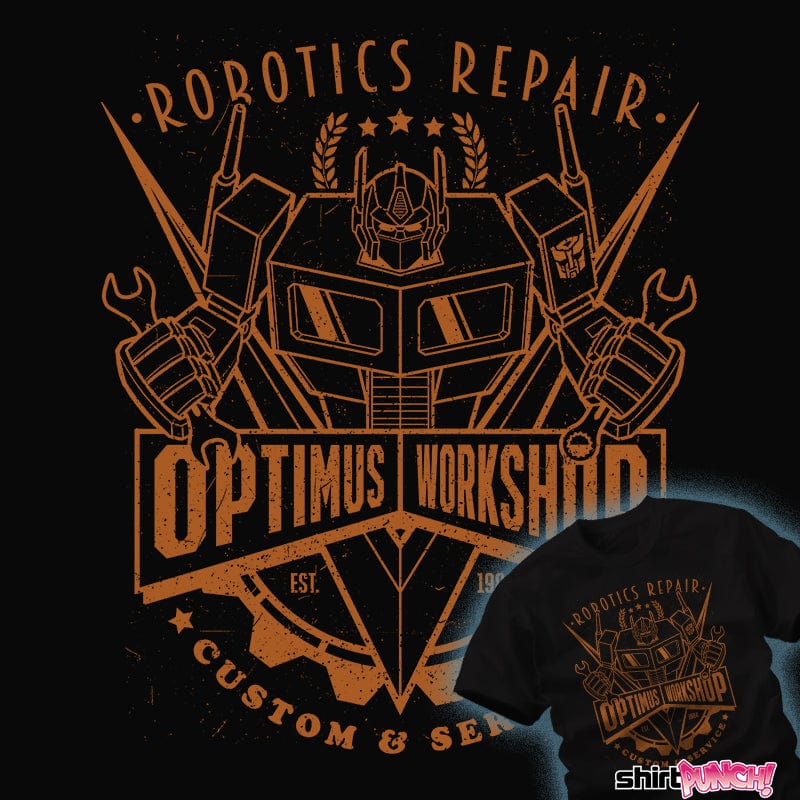 ShirtPunch Optimus Workshop