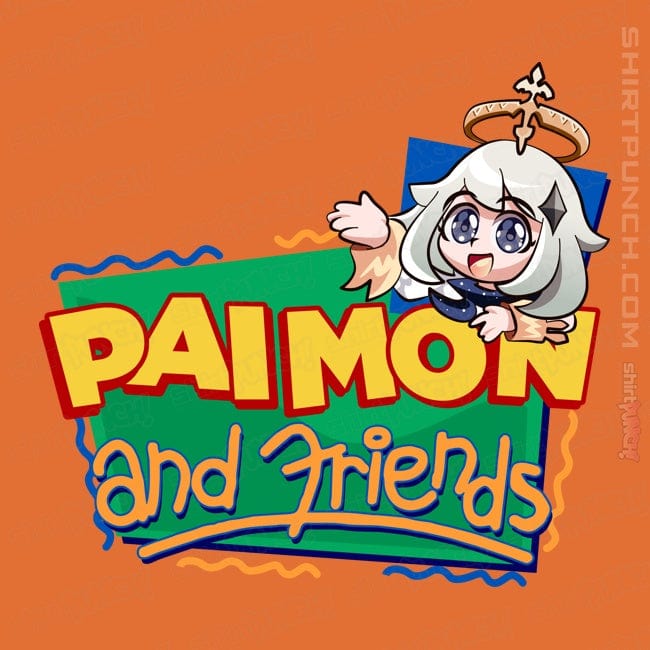 ShirtPunch Paimon And Friends!