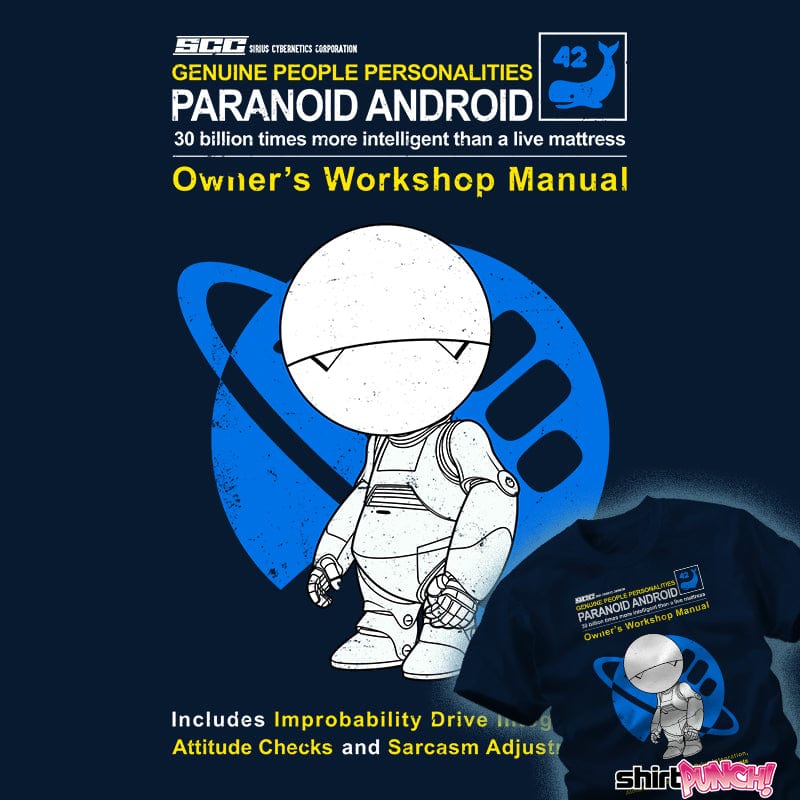 ShirtPunch Paranoid Android Manual