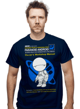 ShirtPunch Paranoid Android Manual, view 2
