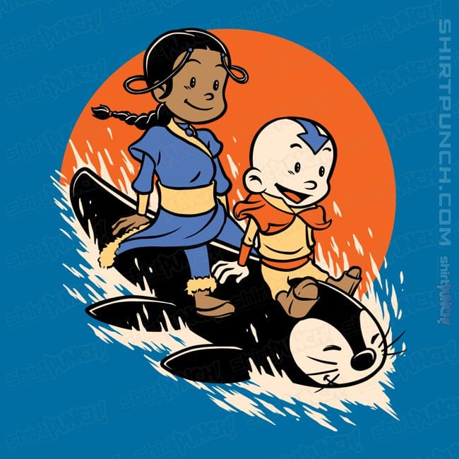 ShirtPunch Penguin Sledding!