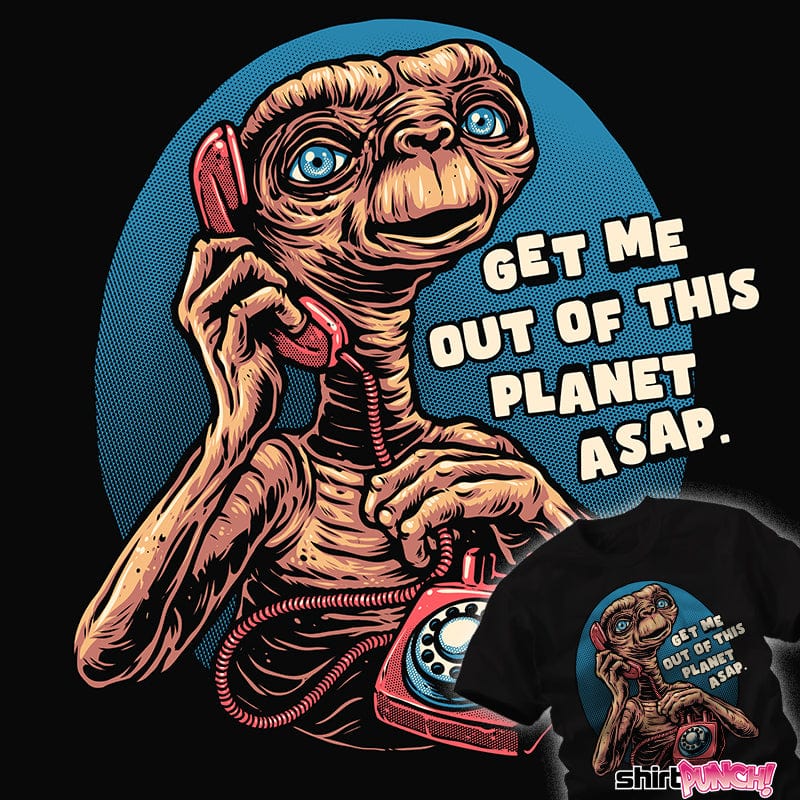 ShirtPunch Phone Call To Space