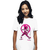 ShirtPunch Pink Ranger Sumi-e, view 2