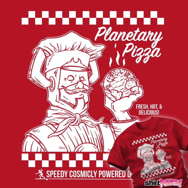 ShirtPunch Planetary Pizza