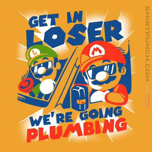 ShirtPunch Plumbing Time