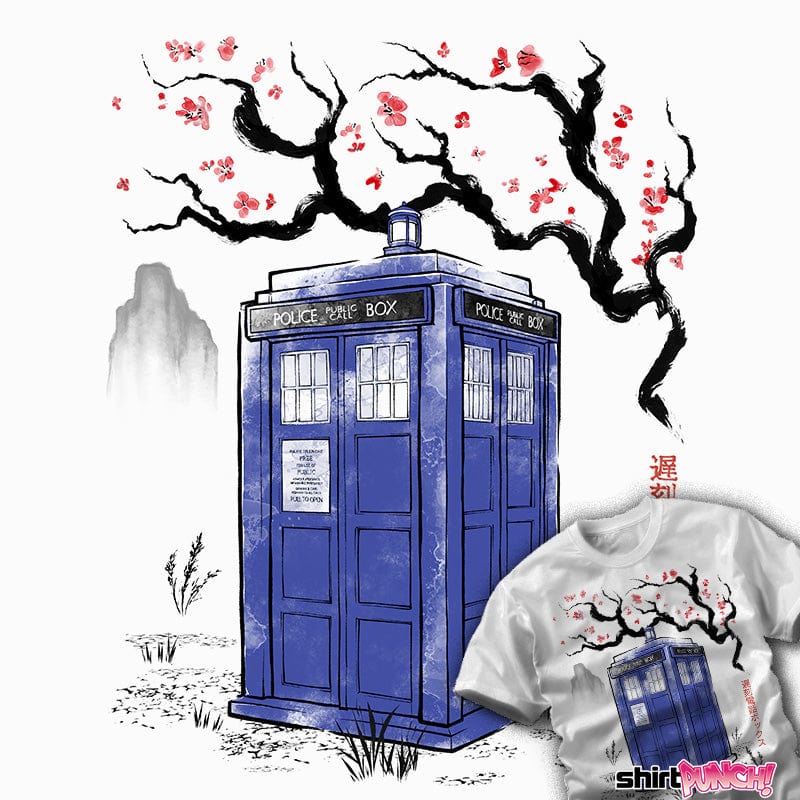 ShirtPunch Police Box Sumi-E