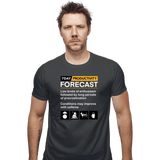 ShirtPunch Productivity Forecast, view 5