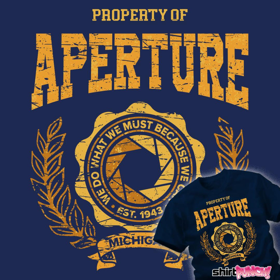 ShirtPunch Property Of Aperture