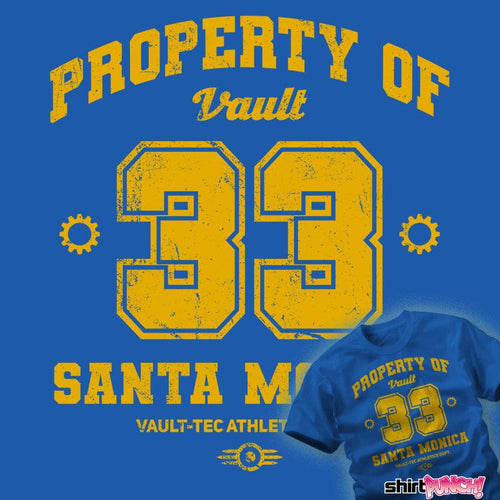 ShirtPunch Property Of Vault 33