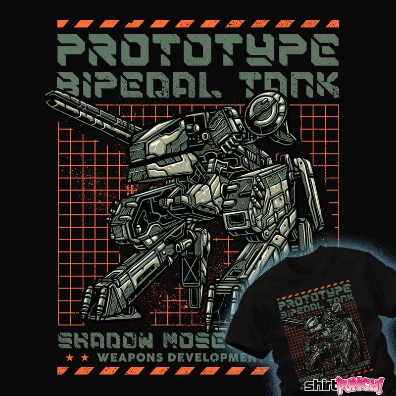 ShirtPunch Prototype Bipedal Machine
