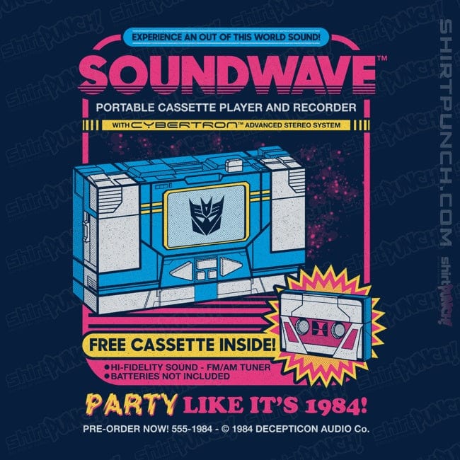 ShirtPunch Pump Up The Volume