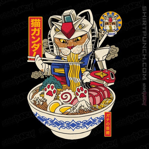 ShirtPunch Ramen Gundam