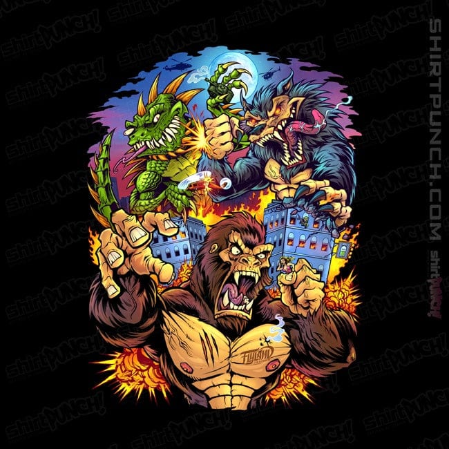 ShirtPunch Rampage Arcade Tribute