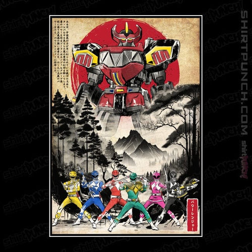 ShirtPunch Rangers In Japan Woodblock