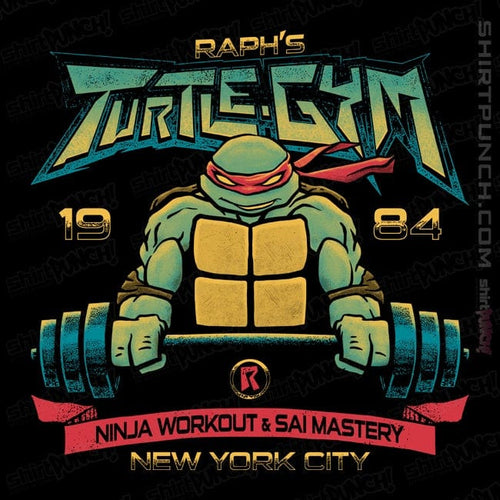 ShirtPunch Raph's Turtle Gym