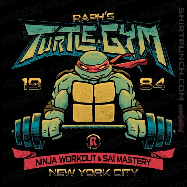ShirtPunch Raph's Turtle Gym