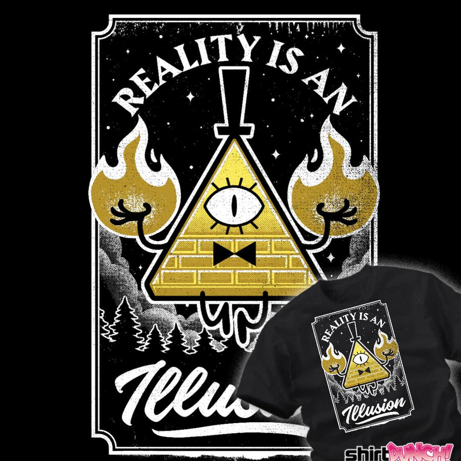 ShirtPunch Reality Is An Illusion