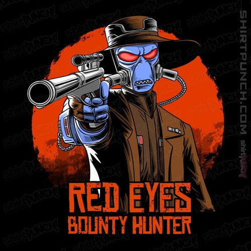 ShirtPunch Red Eyes Bounty Hunter