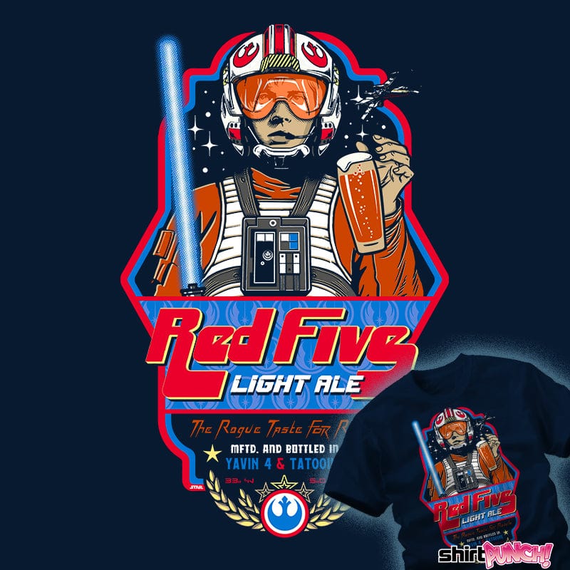 ShirtPunch Red Five Light Ale