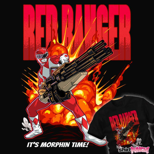ShirtPunch Red Ranger