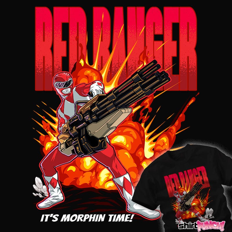 ShirtPunch Red Ranger