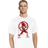 ShirtPunch Red Ranger Sumi-e, view 4