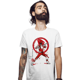ShirtPunch Red Ranger Sumi-e, view 5