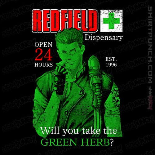 ShirtPunch Redfield Green Herb