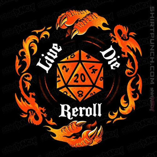 ShirtPunch Reroll The Dice