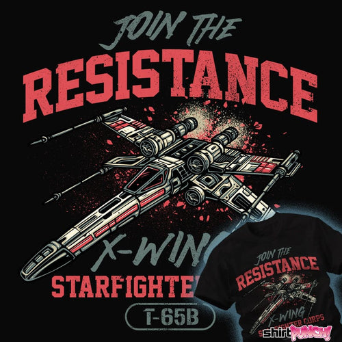 ShirtPunch Resistance X-Wing