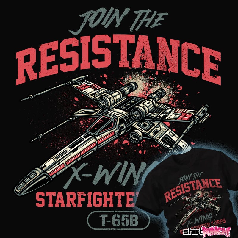 ShirtPunch Resistance X-Wing