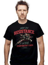 ShirtPunch Resistance X-Wing, view 2