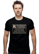 ShirtPunch Restricted Horror Label, view 2