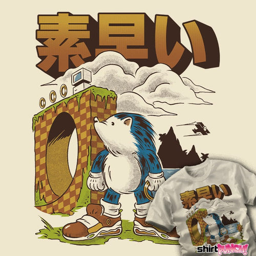 ShirtPunch Retro Hedgehog