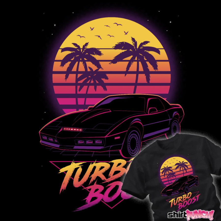 ShirtPunch Retro Turbo Boost