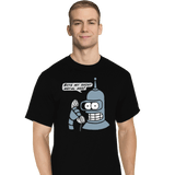 ShirtPunch Robot On The Phone, view 4