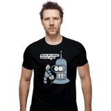 ShirtPunch Robot On The Phone, view 5