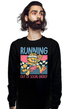 ShirtPunch Running Out Of Social Energy, view 4