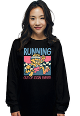 ShirtPunch Running Out Of Social Energy, view 6