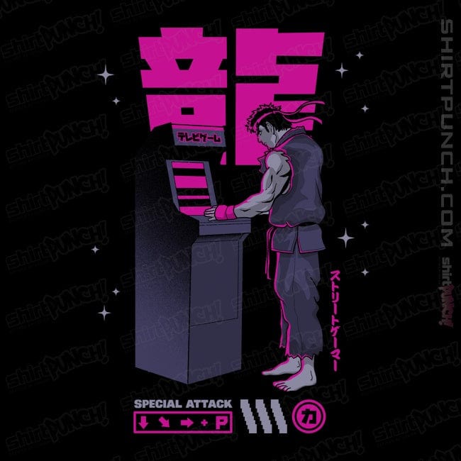 ShirtPunch Ryu Arcade