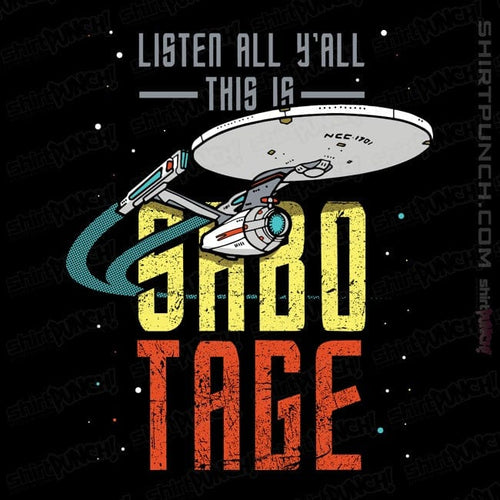 ShirtPunch Sabotage